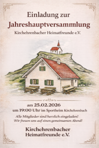 Jahreshauptversammlung – 25.02.2026